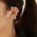 Pendientes de mariposa estilo coreano sin perforación para mujer - Quierox - Tienda Online