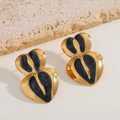 Pendientes de mujer modernos, informales y elegantes irregulares de acero inoxidable - Quierox - Tienda Online