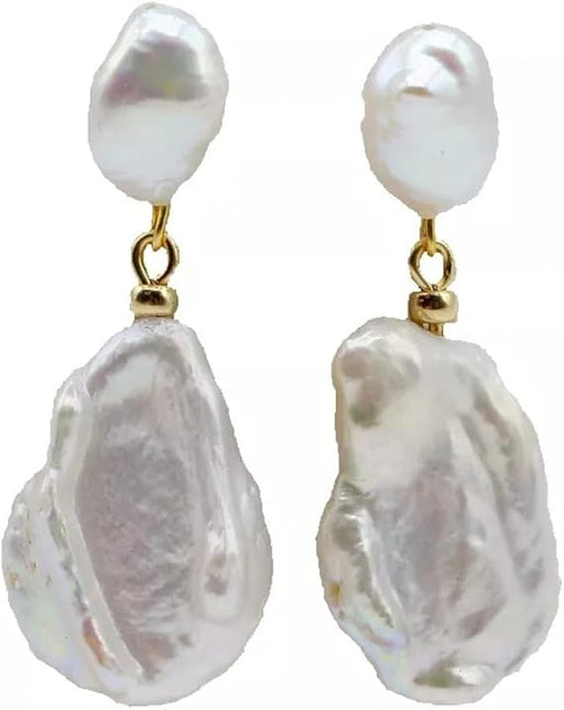 Pendientes de mujer, perlas blancas - Quierox - Tienda Online