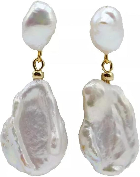 Pendientes de mujer, perlas blancas - Quierox - Tienda Online