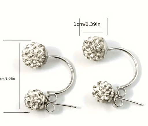 Pendientes Elegantes y Versátiles con Doble Destello - Quierox - Tienda Online