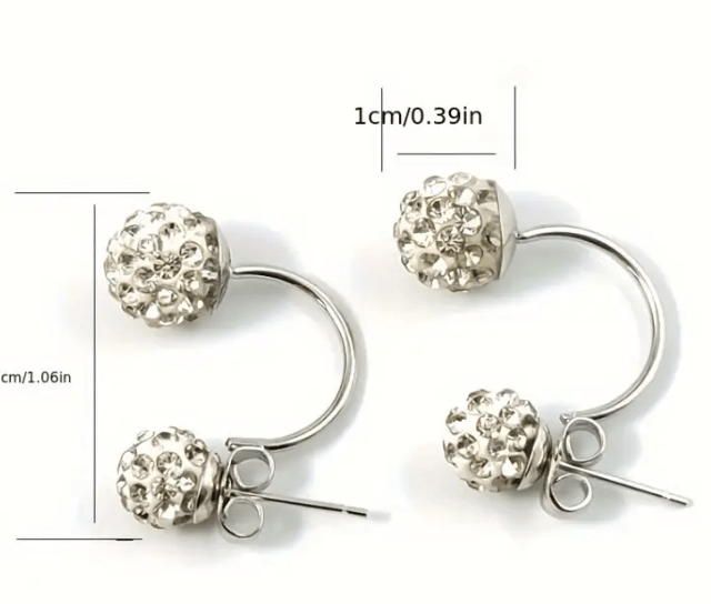 Pendientes Elegantes y Versátiles con Doble Destello - Quierox - Tienda Online