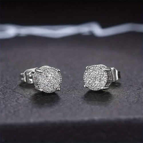 Pendientes Hiphop De Hombre Con Diamantes de imitación - Quierox - Tienda Online
