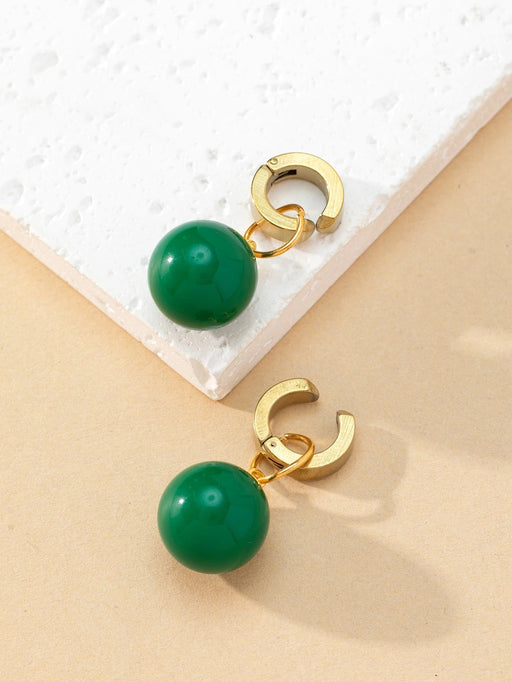 Pendientes largos con diseño de bola para hombres - Quierox - Tienda Online