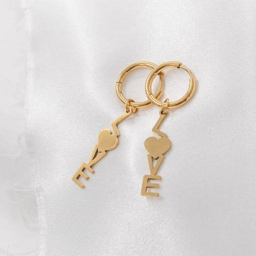 Pendientes Love Huggie - Quierox - Tienda Online