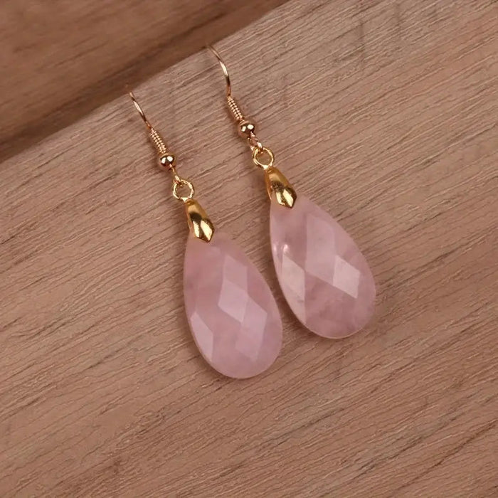 Pendientes/Aretes En Forma De lagrima de cristal, Creativos - Quierox - Tienda Online