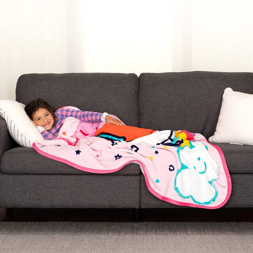 Peppa Pig Ropa de cama para niños, manta de micro Raschel súper suave - Quierox - Tienda Online