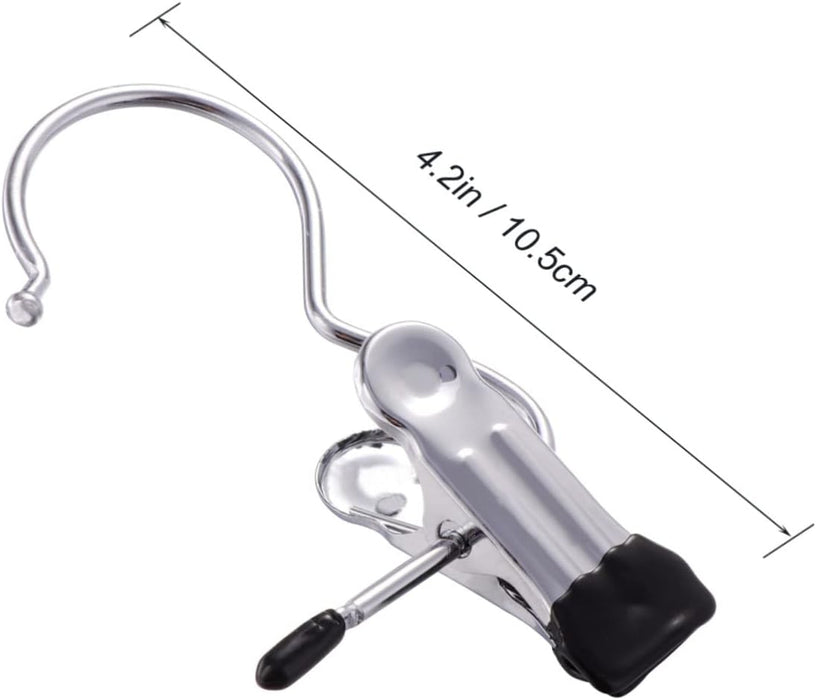 Perchas de metal, 20 piezas de clips de acero inoxidable para el hoga - Quierox - Tienda Online
