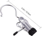 Perchas de metal, 20 piezas de clips de acero inoxidable para el hoga - Quierox - Tienda Online