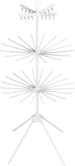 Perchero triangular independiente con diseño de soporte retráctil, plegable y que ahorra espacio - Quierox - Tienda Online