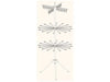 Perchero triangular independiente con diseño de soporte retráctil, plegable y que ahorra espacio - Quierox - Tienda Online