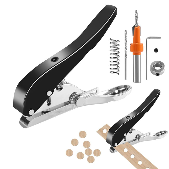 Perforadora de papel de 8 mm, tapas de tornillos, perforadora de orificios, alicates para perforar - Quierox - Tienda Online
