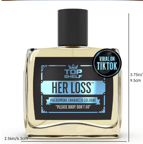 [Perfume para Hombres de Larga Duración] Colonia con Feromonas Her Loss - Quierox - Tienda Online