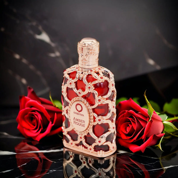 Perfume para mujer Orientical Royal Amber Rouge - 80 ml, aroma floral duradero - Quierox - Tienda Online