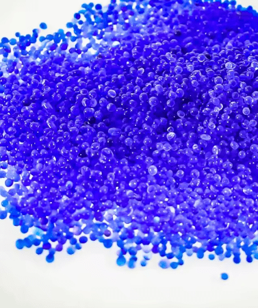Perlas de gel de sílice azul reutilizables, secantes y absorbentes de humedad. 500 g - Quierox - Tienda Online