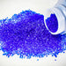 Perlas de gel de sílice azul reutilizables, secantes y absorbentes de humedad. 500 g - Quierox - Tienda Online