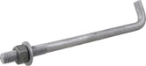 Perno de anclaje Hillman de 5/8 x 12 pulgadas para construcción estándar, fija estructuras al concreto, paquete de 10, 260293 - Quierox - Tienda Online