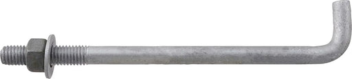 Perno de anclaje Hillman de 5/8 x 12 pulgadas para construcción estándar, fija estructuras al concreto, paquete de 10, 260293 - Quierox - Tienda Online