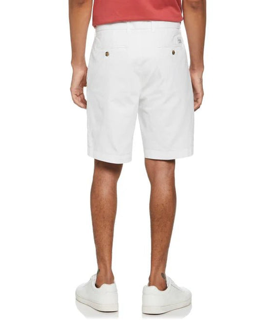 PERRY ELLIS Pantalones cortos chinos elásticos con parte delantera plana - Quierox - Tienda Online