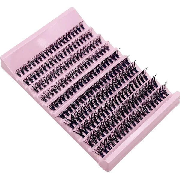 Pestañas individuales de 8 - 16 mm, 200 unidades, pestañas en racimo - Quierox - Tienda Online