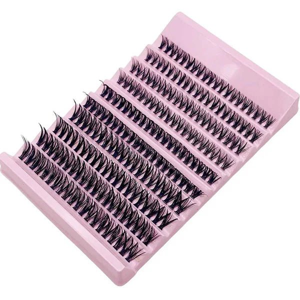 Pestañas individuales de 8 - 16 mm, 200 unidades, pestañas en racimo - Quierox - Tienda Online
