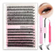 Pestañas Postizas Kit Completo Con 280 Pestañas Individuales - Quierox - Tienda Online