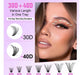 Pestañas Postizas Kit Completo Con 280 Pestañas Individuales - Quierox - Tienda Online
