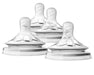 Philips Avent Natural Baby Tetina para Biberón de flujo medio, 3M+, pack de 4, SCF653/43 - Quierox - Tienda Online