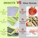 Picador de verduras, picador de cebolla multifuncional, picador de verduras de 15 pcs - Quierox - Tienda Online