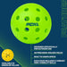 PICKLEBALLS ÓPTICOS PARA EXTERIORES - Quierox - Tienda Online