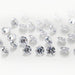 Piedra preciosa sintética suelta de circonita cúbica blanca, tallada a máquina 1.5mm, 1000pcs - Quierox - Tienda Online