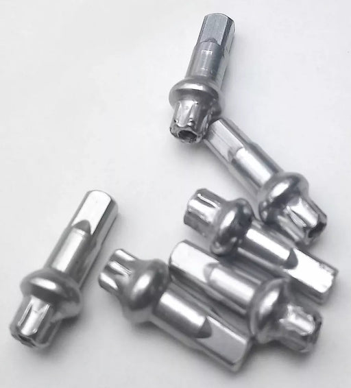 Piezas de radios DT Swiss Squorx 2,0 x 15 mm plateada con bloque profesional de 34 - Quierox - Tienda Online