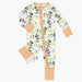 Pijama con cremallera de bambú con estampado de palmera y ratón de dibujos animados - Quierox - Tienda Online