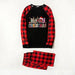 Pijama de Navidad Para Hombre con Cuadros Rojos - Quierox - Tienda Online
