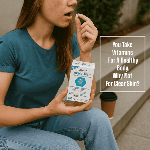 Píldoras para el acné de Loma Lux Laboratories, Masticables - Disolución rápida 60 unidades - Quierox - Tienda Online