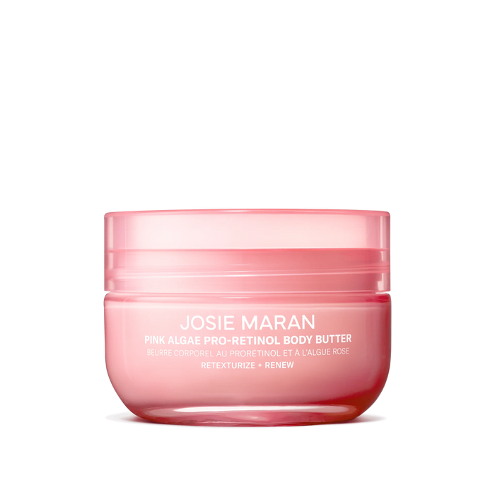Manteca corporal de algas rosas con pro-retinol