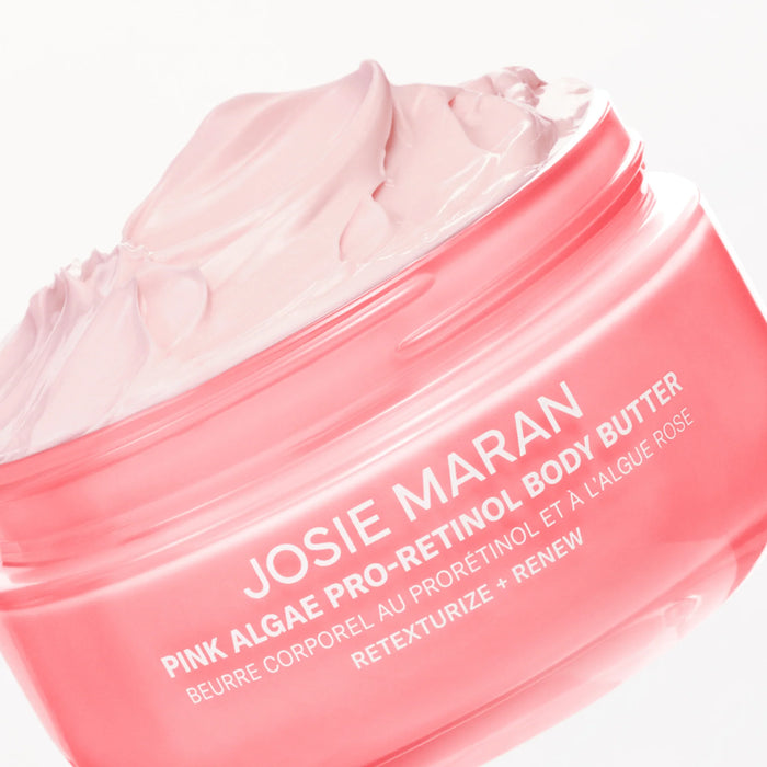Manteca corporal de algas rosas con pro-retinol