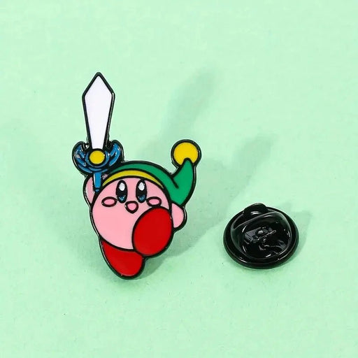 Pins de anime Kirby para mochilas Insignias en pin de esmalte manga - Quierox - Tienda Online