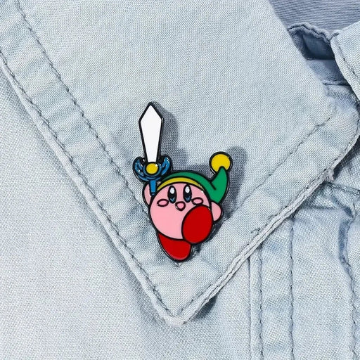 Pins de anime Kirby para mochilas Insignias en pin de esmalte manga - Quierox - Tienda Online