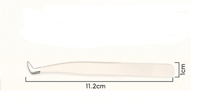Pinza de precisión para extensión de pestañas - Quierox - Tienda Online