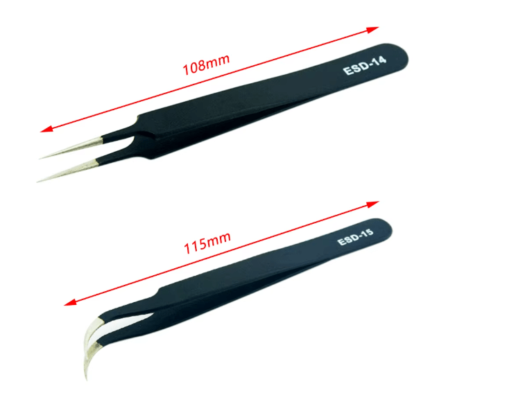 Pinzas antiestáticas para teléfono, pinza de joyería para ordenador - Quierox - Tienda Online