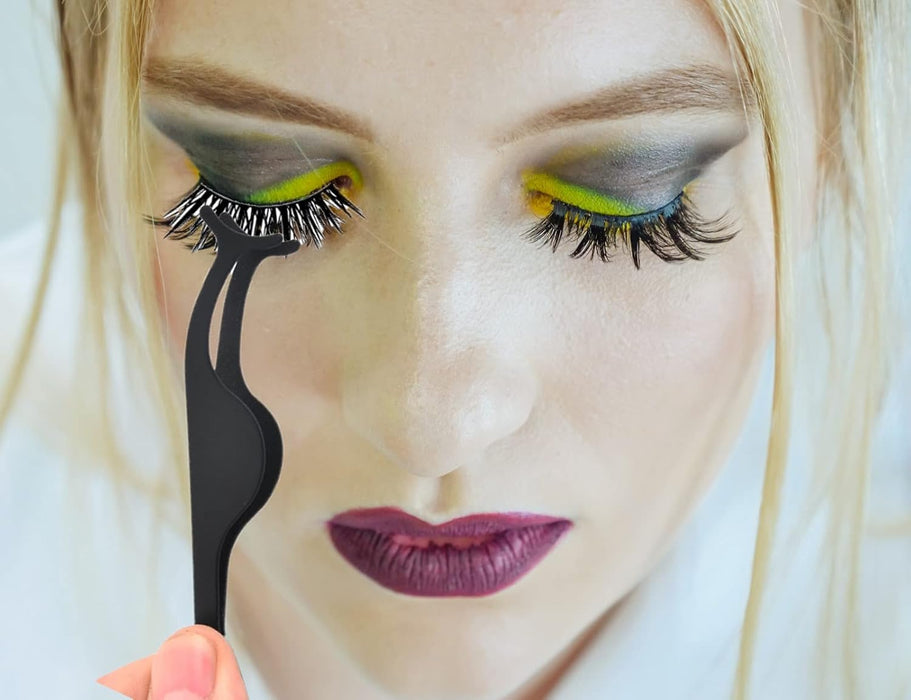 Pinzas para pestañas postizas, herramienta aplicadora de pestañas postizas - Quierox - Tienda Online