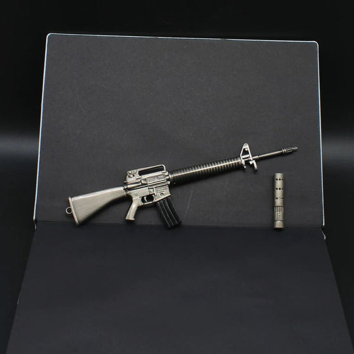 Pistola de metal en miniatura M16 23CM/9,1" - Quierox - Tienda Online