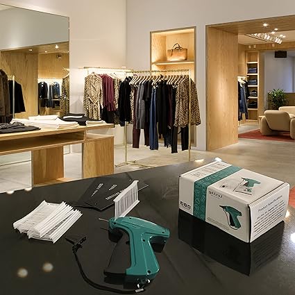 Pistola etiquetadora de ropa con 5000 púas estándar de 2" y 6 agujas - Quierox - Tienda Online