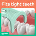 Plackers Micro Mint - Púas de hilo dental con estuche de viaje, 12 unidades - Quierox - Tienda Online