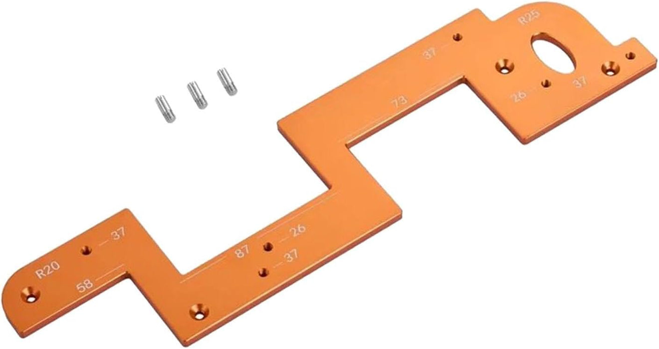 Plantilla de ranura para mango invisible empotrado para armario - Quierox - Tienda Online