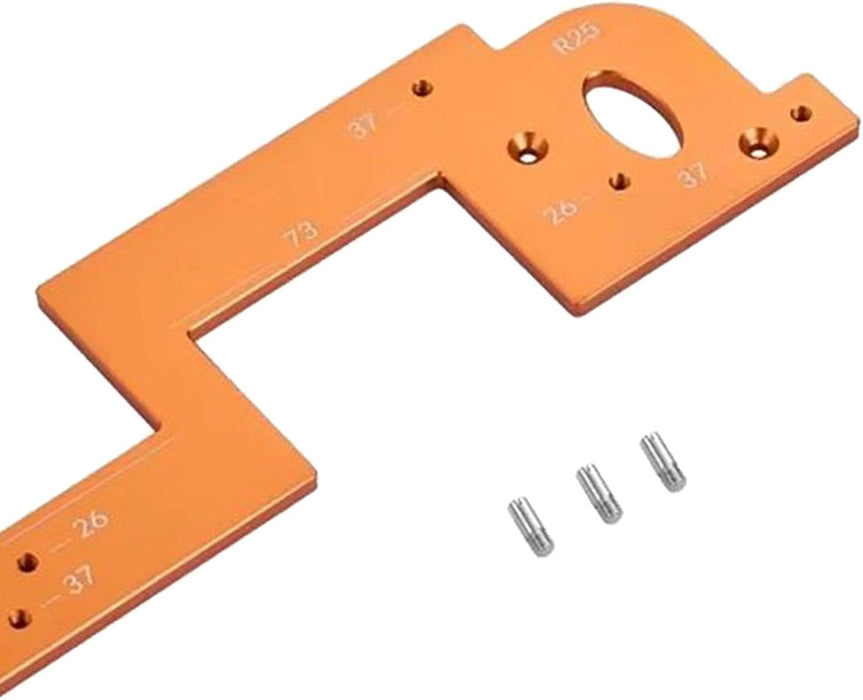 Plantilla de ranura para mango invisible empotrado para armario - Quierox - Tienda Online
