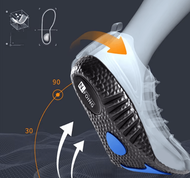 Plantillas ortopédicas para aumentar la altura de los pies, de espuma viscoelástica de poliuretano - Quierox - Tienda Online
