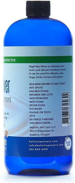 Plata coloidal para mascotas, 32 oz: plata coloidal para perros y gatos. - Quierox - Tienda Online