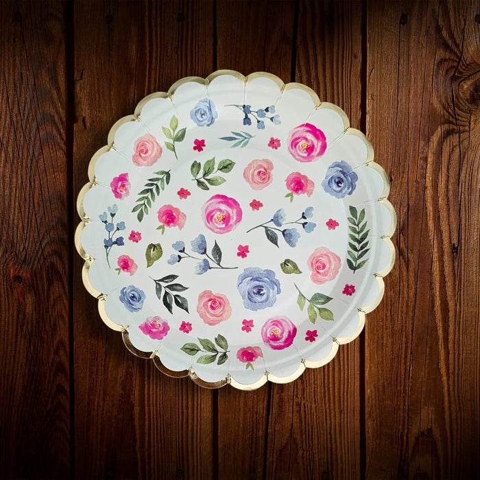 Plato desechables de Postre. 7 Pulgadas. 10 Unid - Quierox - Tienda Online